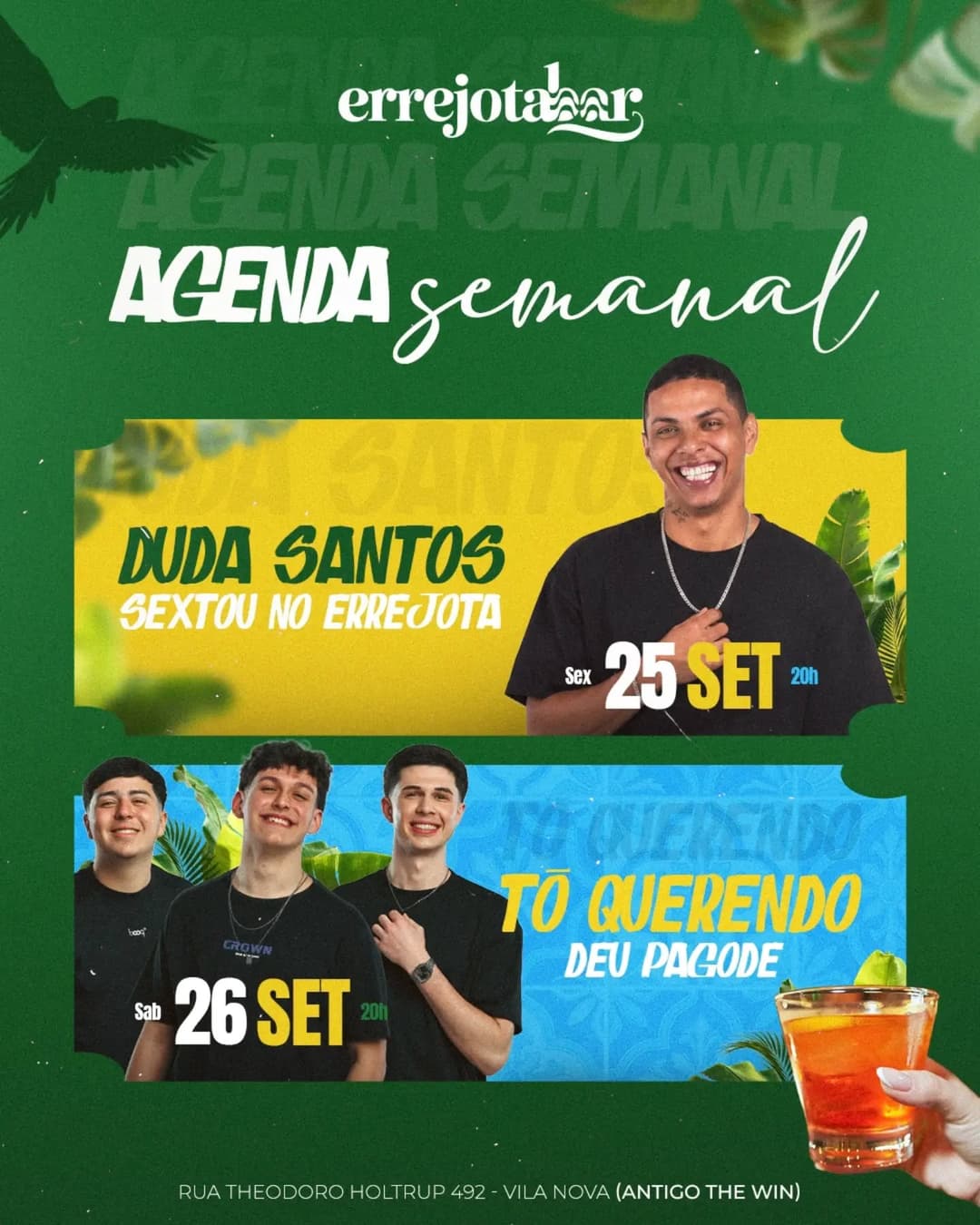 Flyer de Tô Querendo