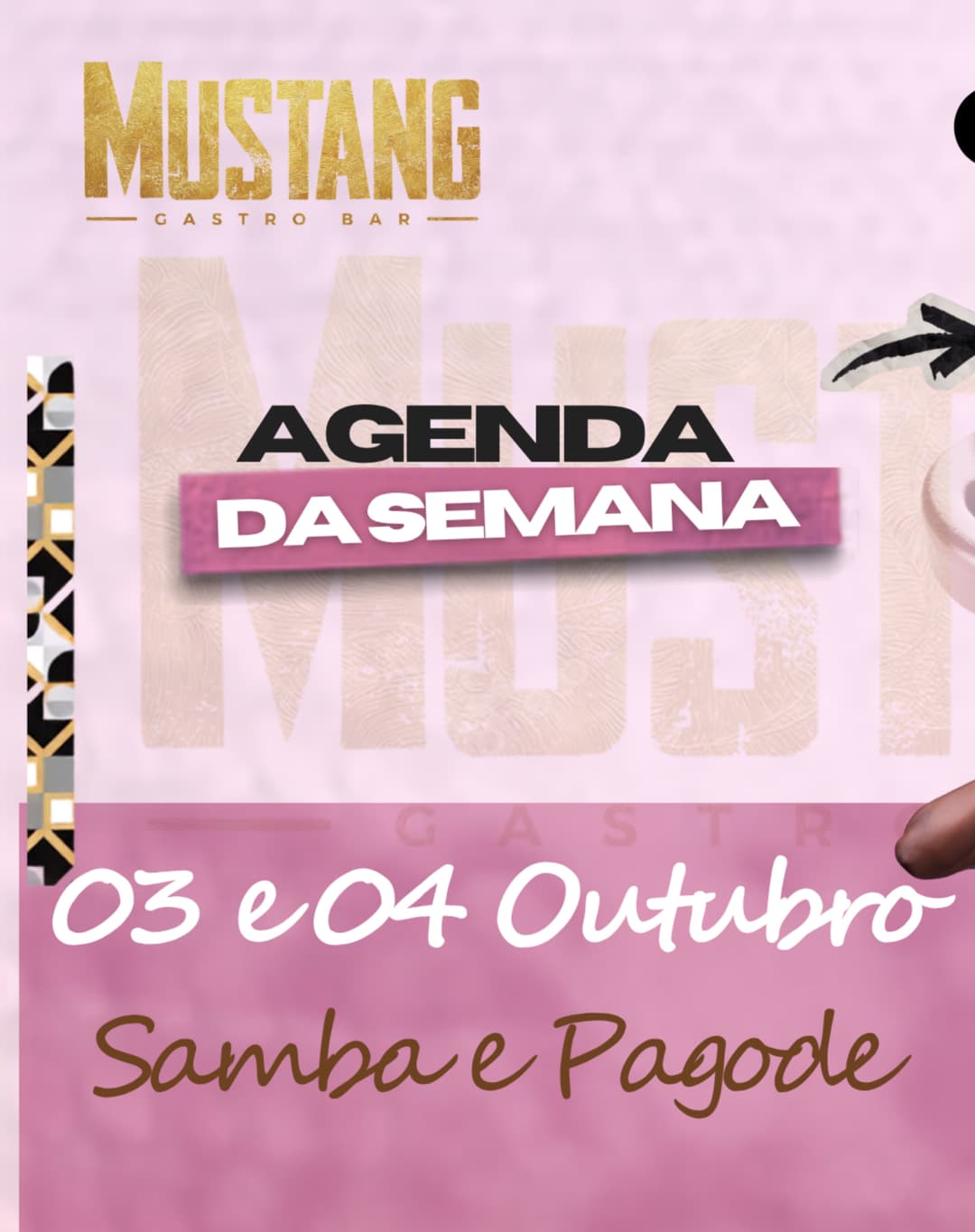 Flyer de Grupo Dedicação