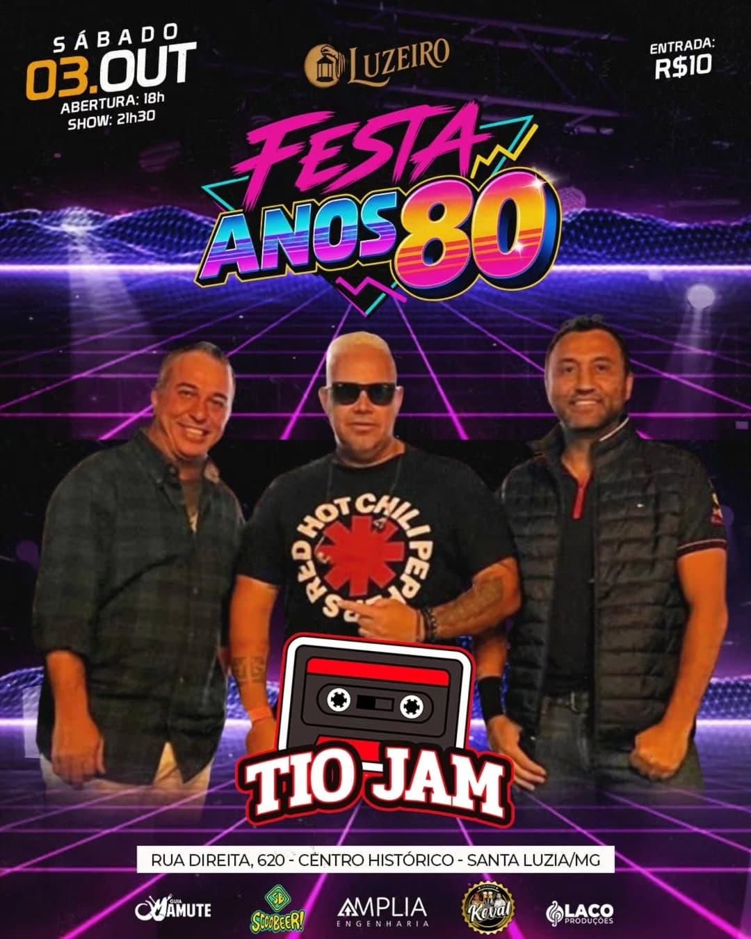 Flyer de Tio Jam