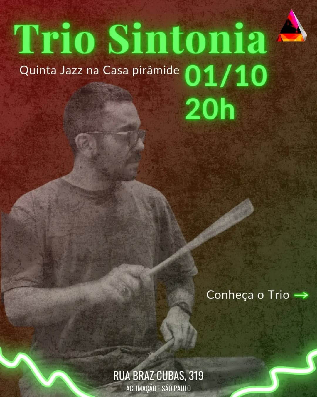 Flyer de Trio Sintonia
