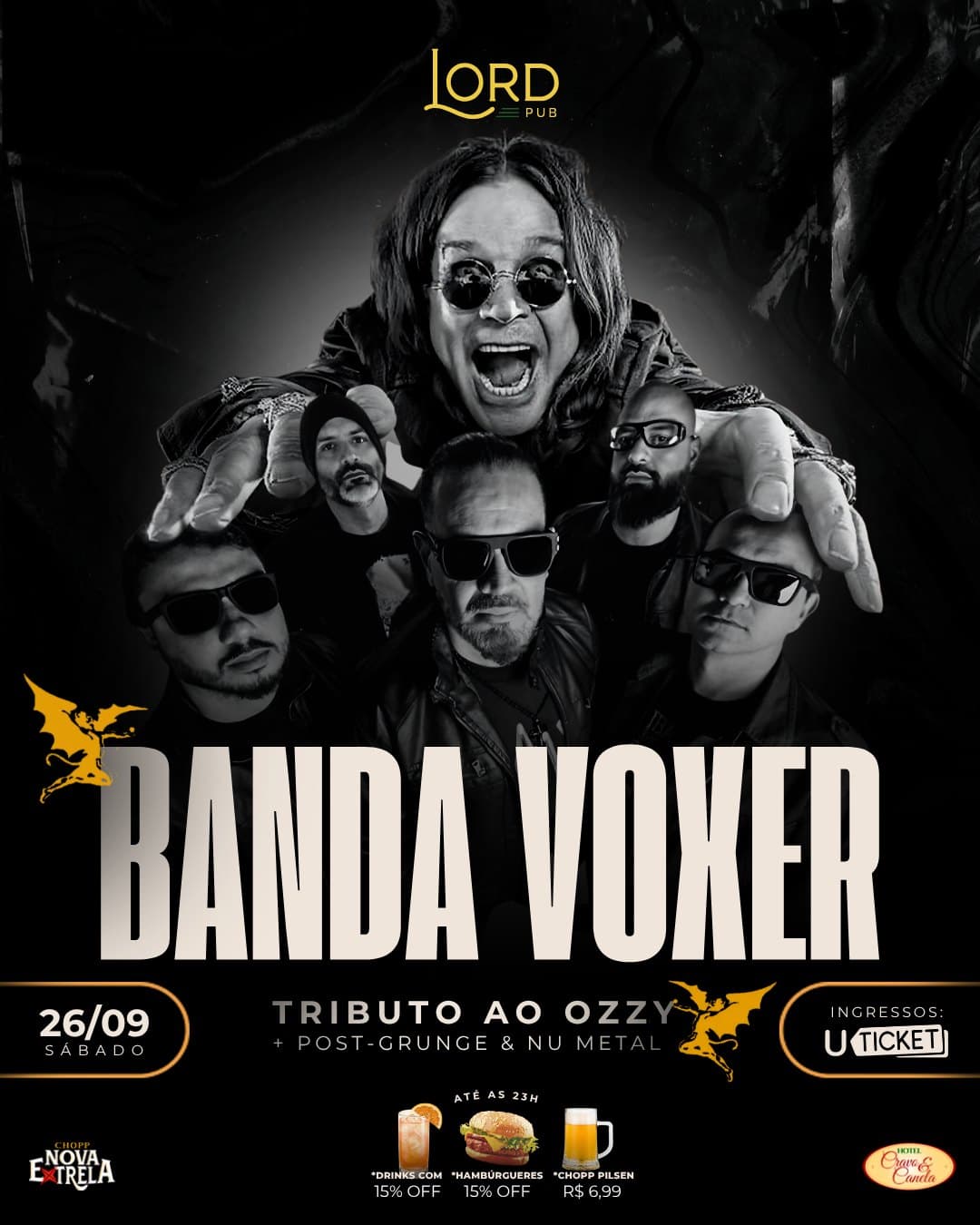 Flyer de Banda Voxer