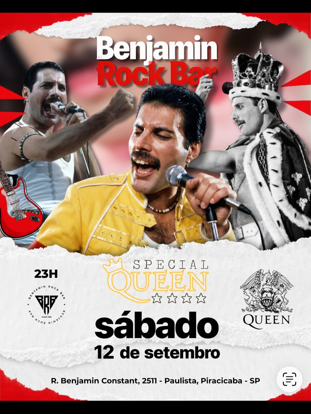 Flyer de Especial Queen