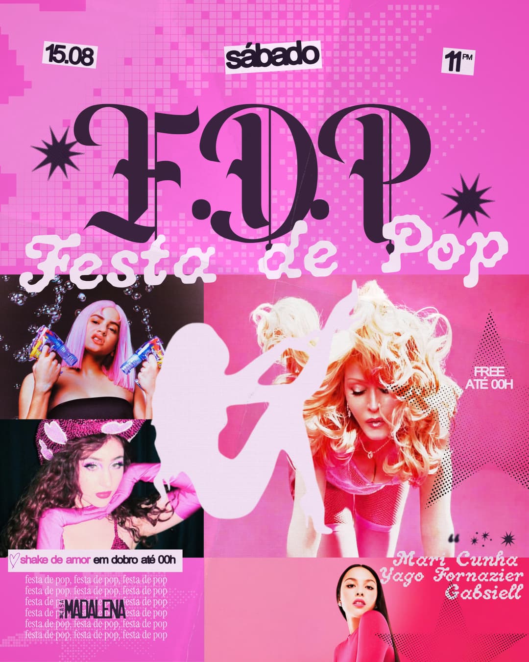 Flyer de Mari Cunha