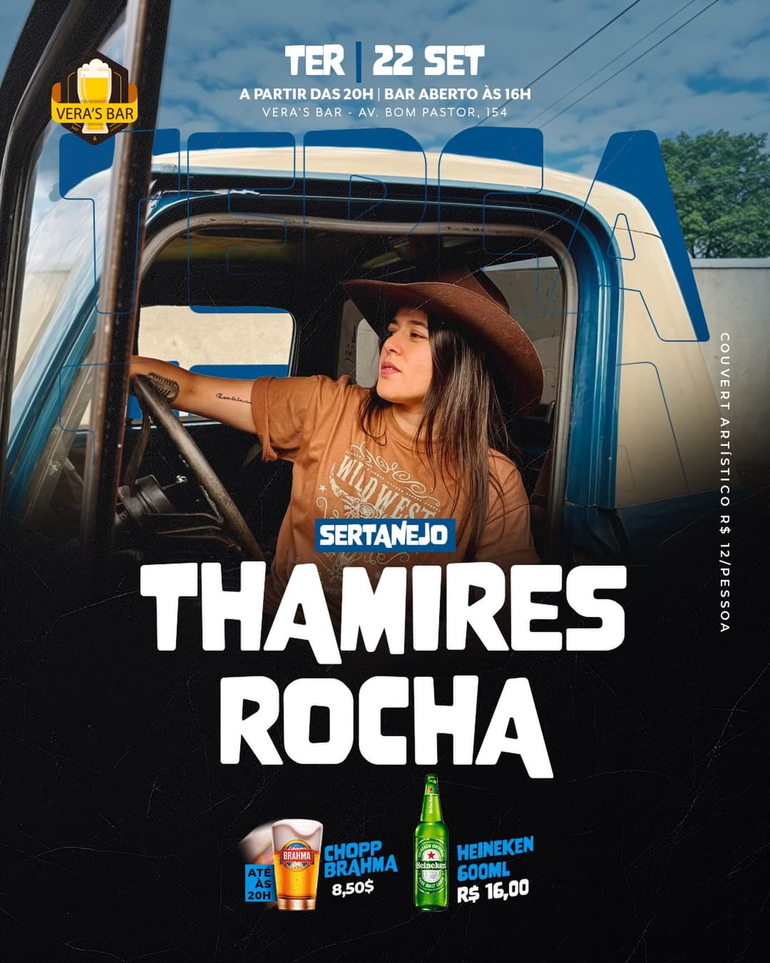Flyer de Thamires Rocha