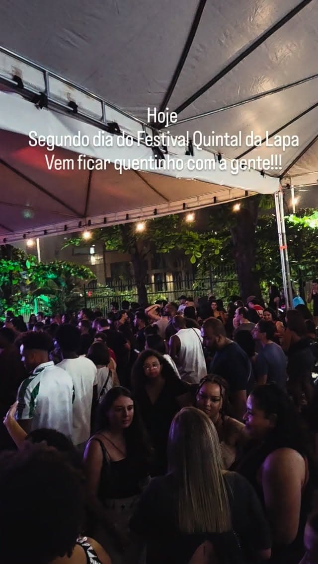 Flyer de Quintal da Magia, Sambogira e mais 3 artistas