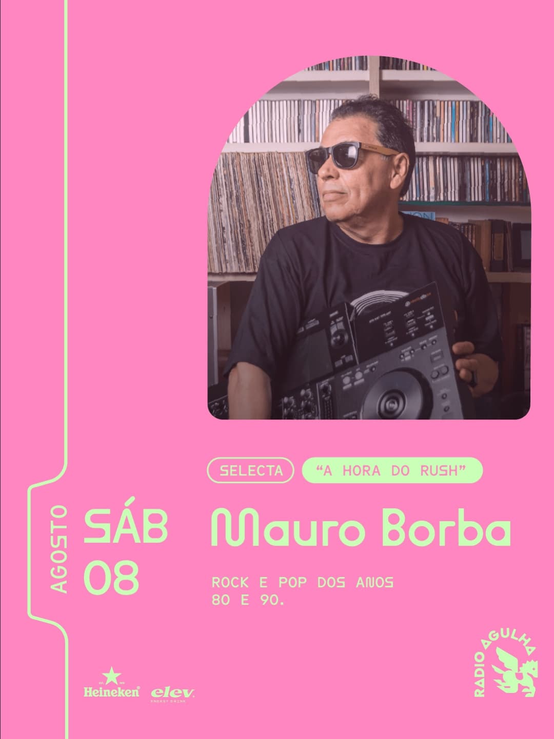 Flyer de Mauro Borba