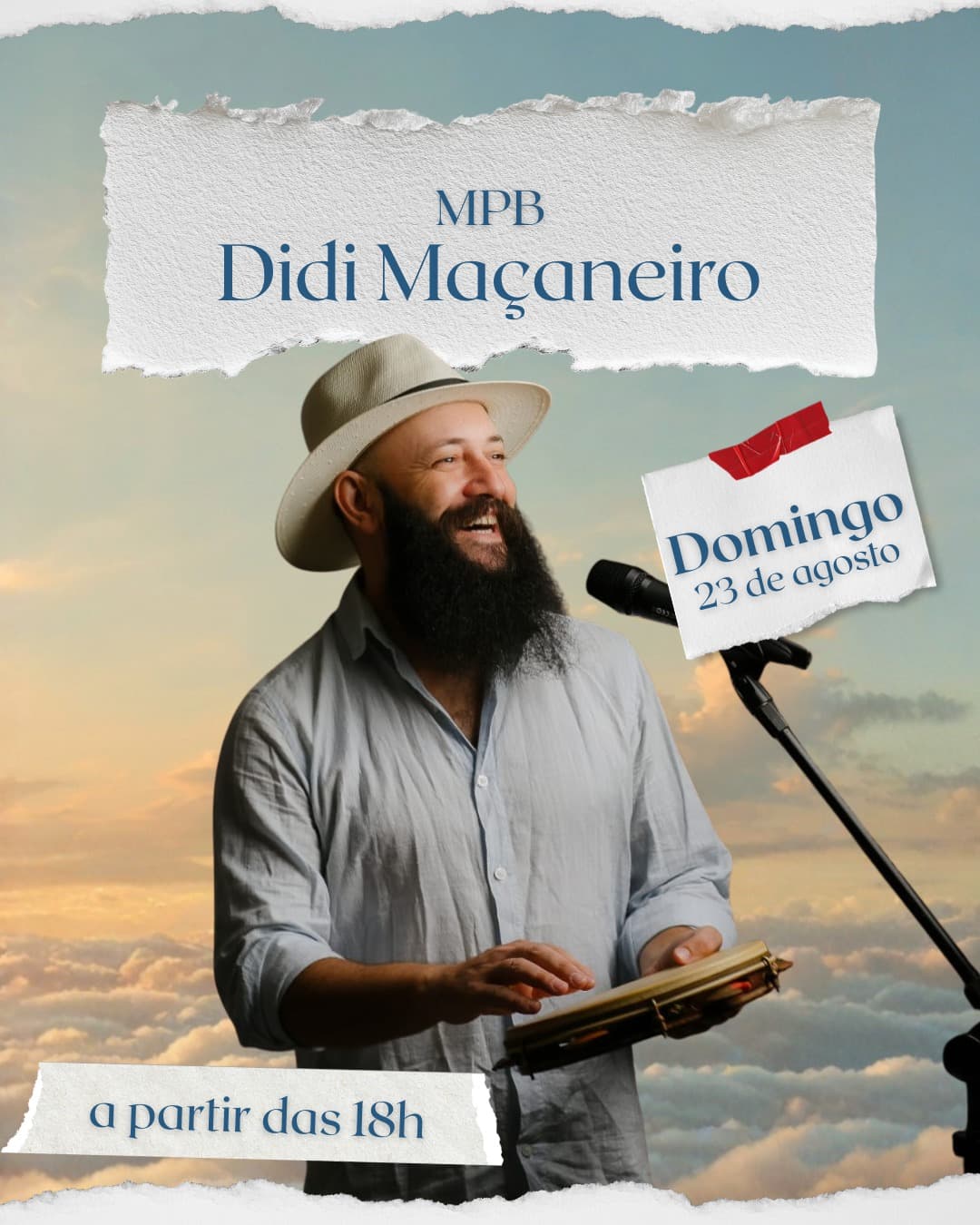 Flyer de Didi Maçaneiro