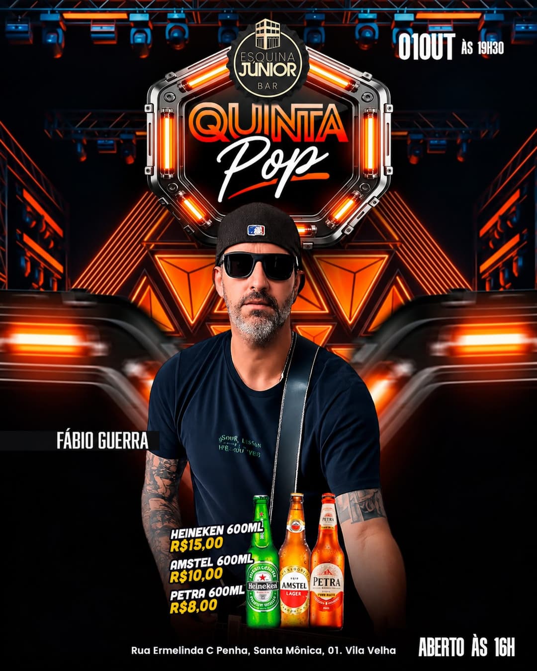 Flyer de Fabio Guerrall