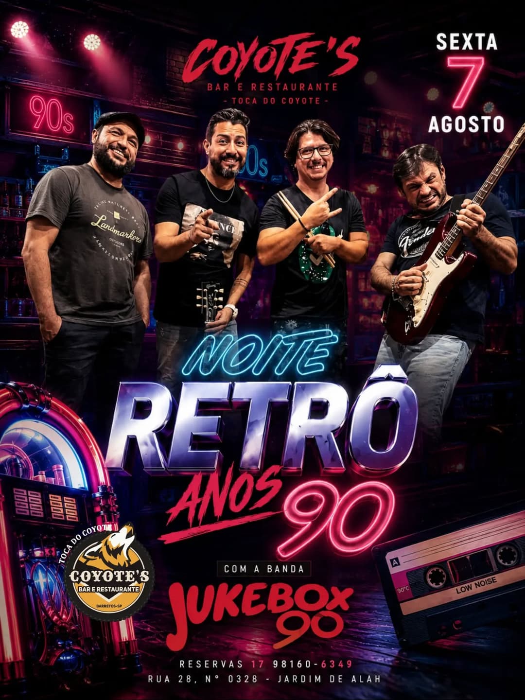 Flyer de Jukebox 90