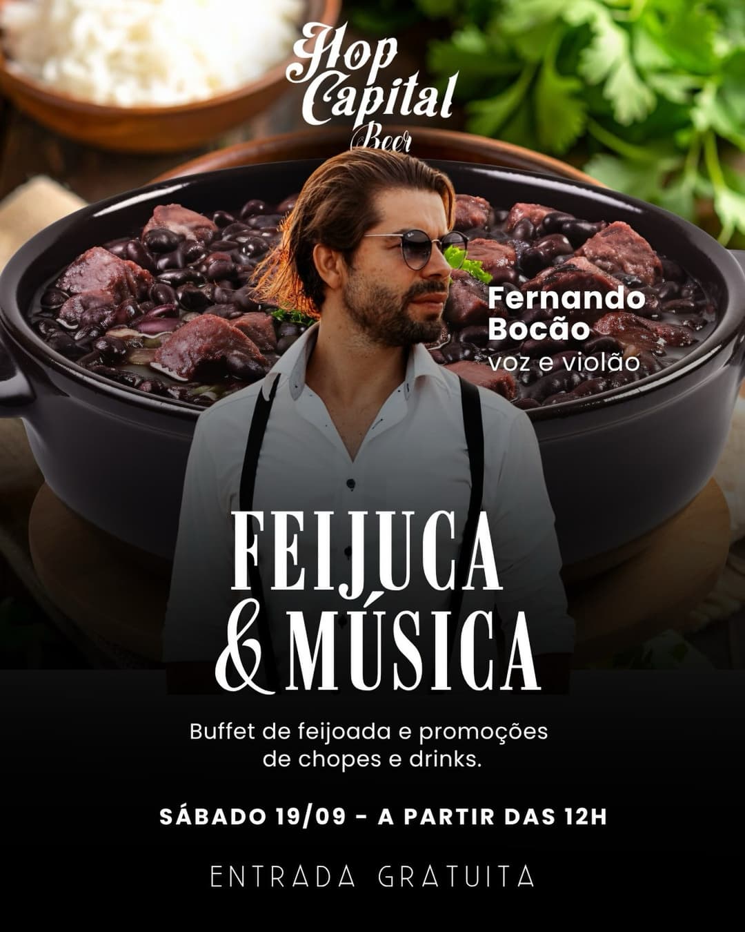 Flyer de Fernando Bocão