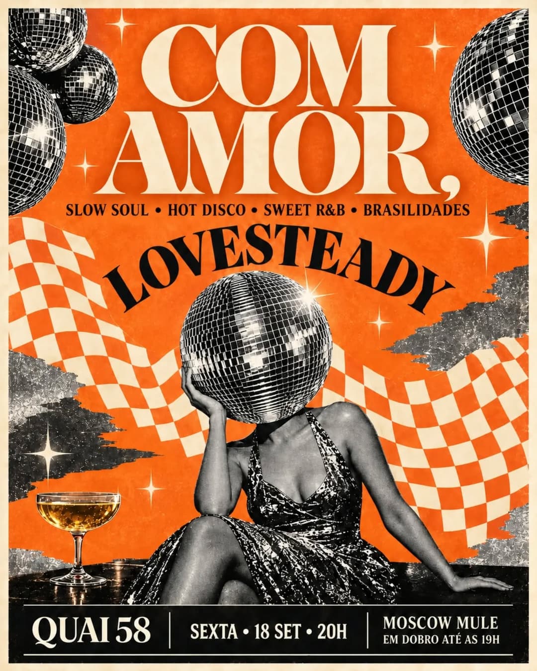 Flyer de Andrea Lovesteady