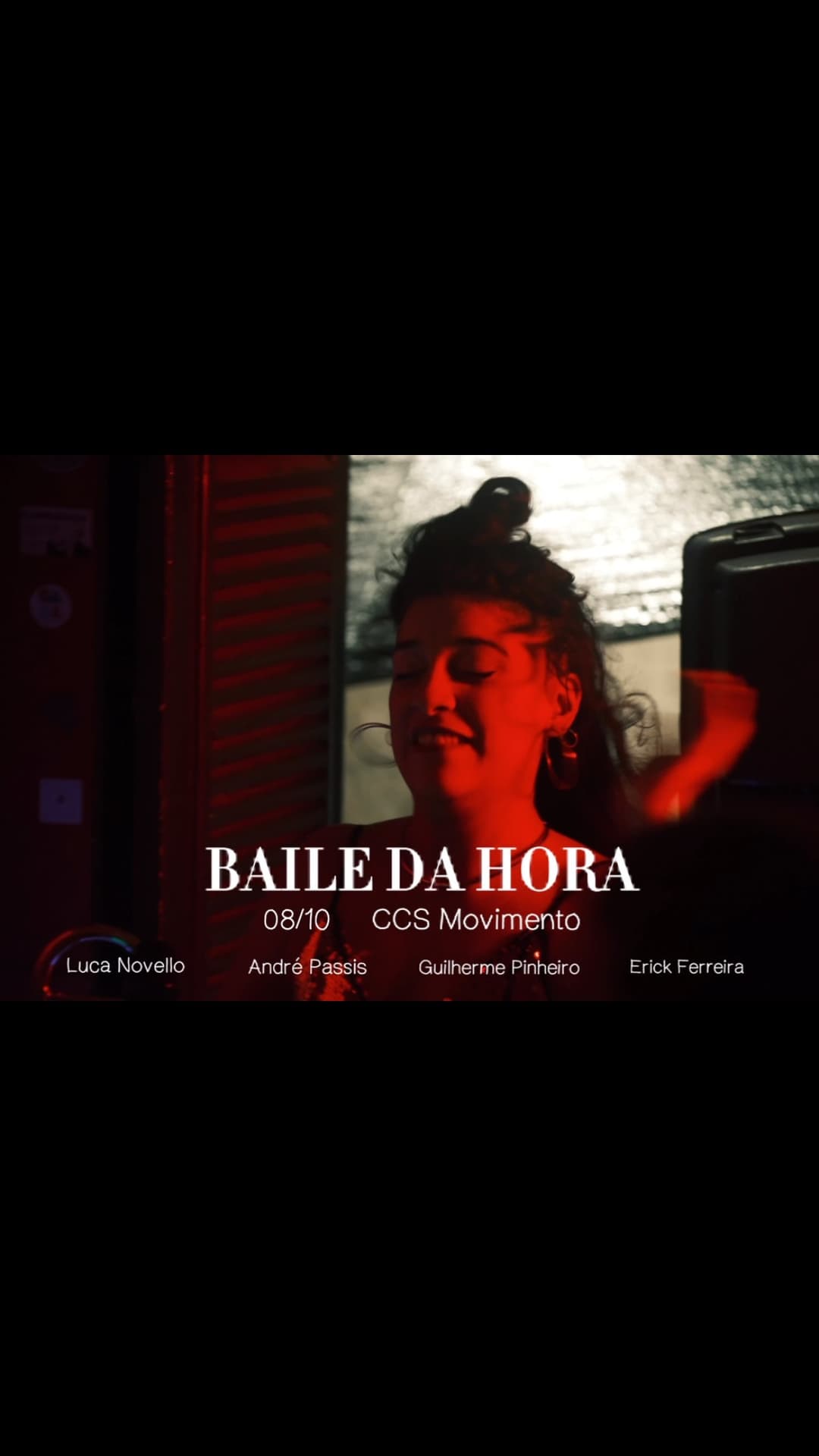 Flyer de Jade da Hora e Baile da Hora