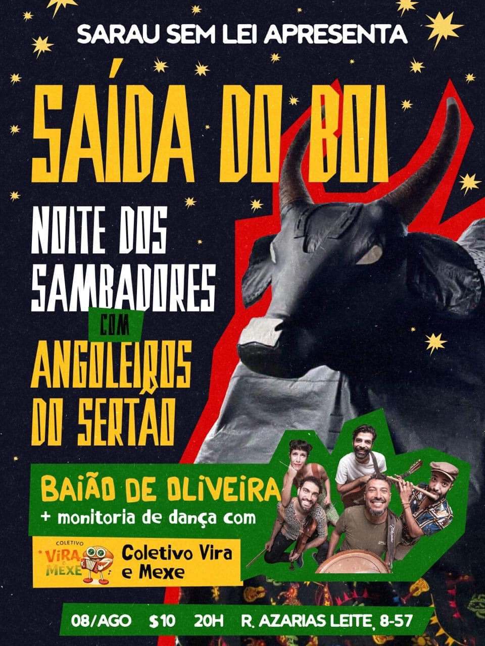 Flyer de Baião de Oliveira