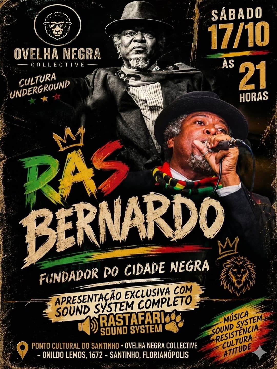 Flyer de Ras Bernardo