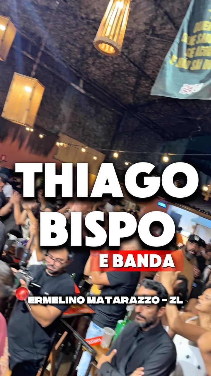 Flyer de Thiago Bispo
