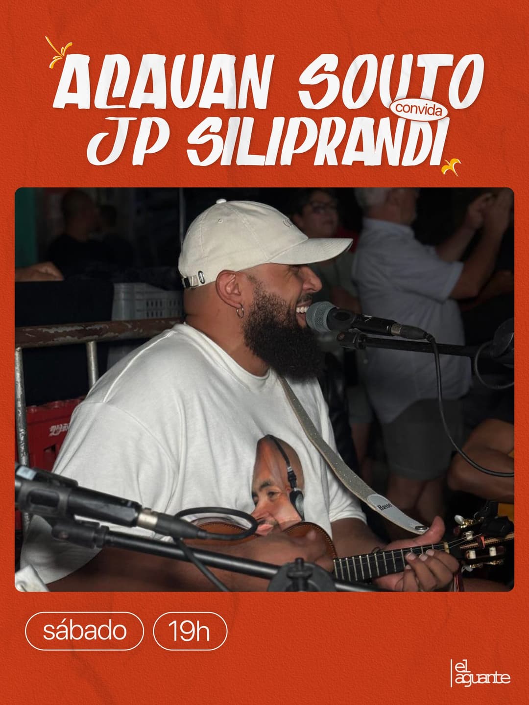 Flyer de Acauan Souto e jpsiliprandi
