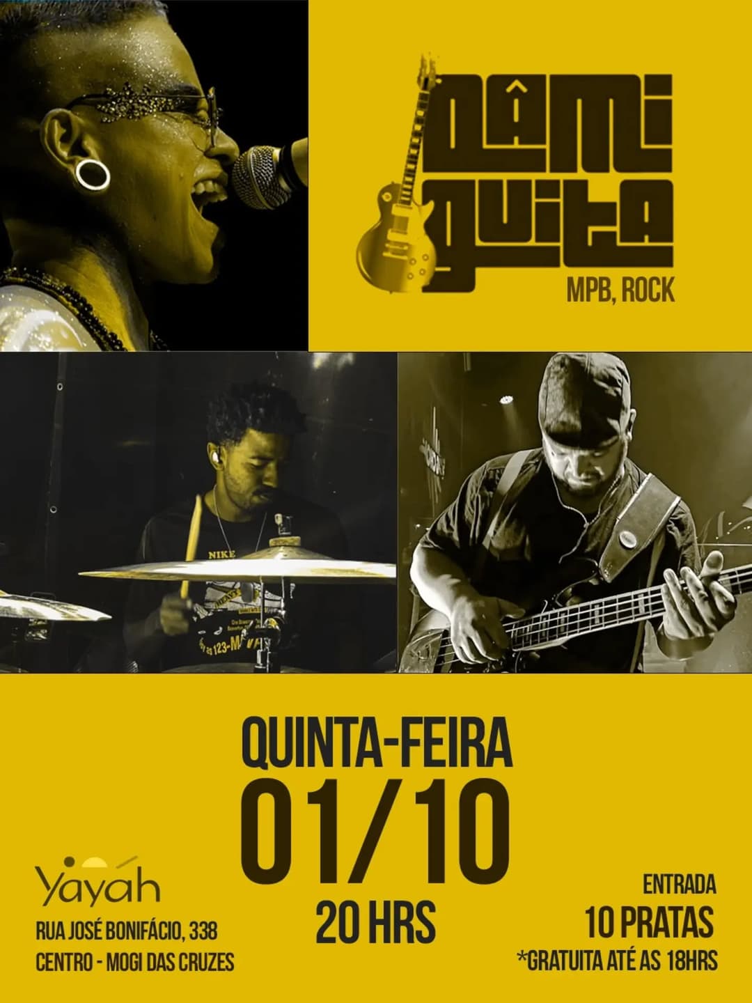 Flyer de Dâmi Guita