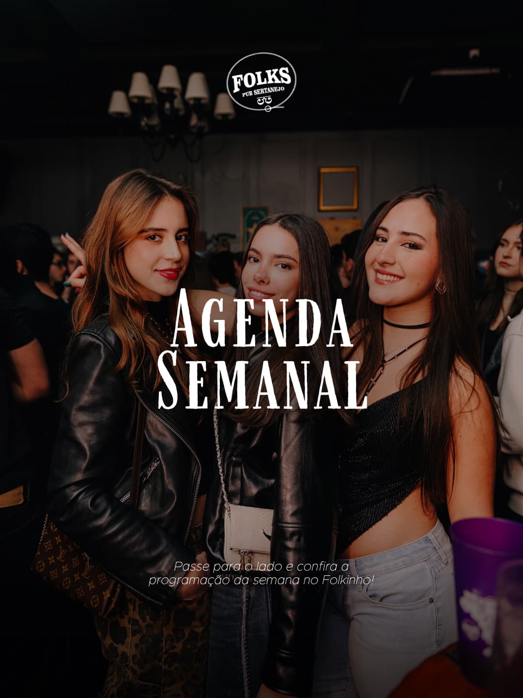 Flyer de Farra, Pinga e Folks