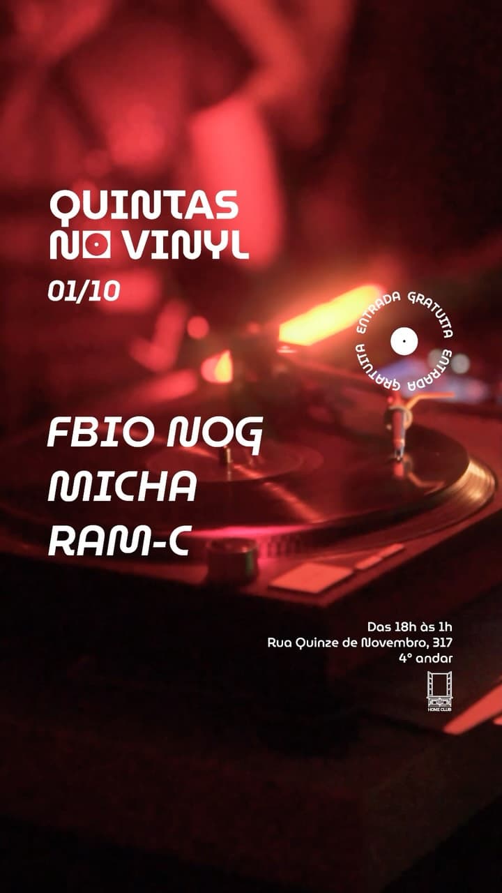 Flyer de Micha, FBIO NOG e RAM-C