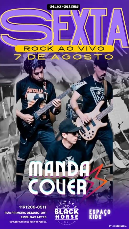 Flyer de Manda Cover
