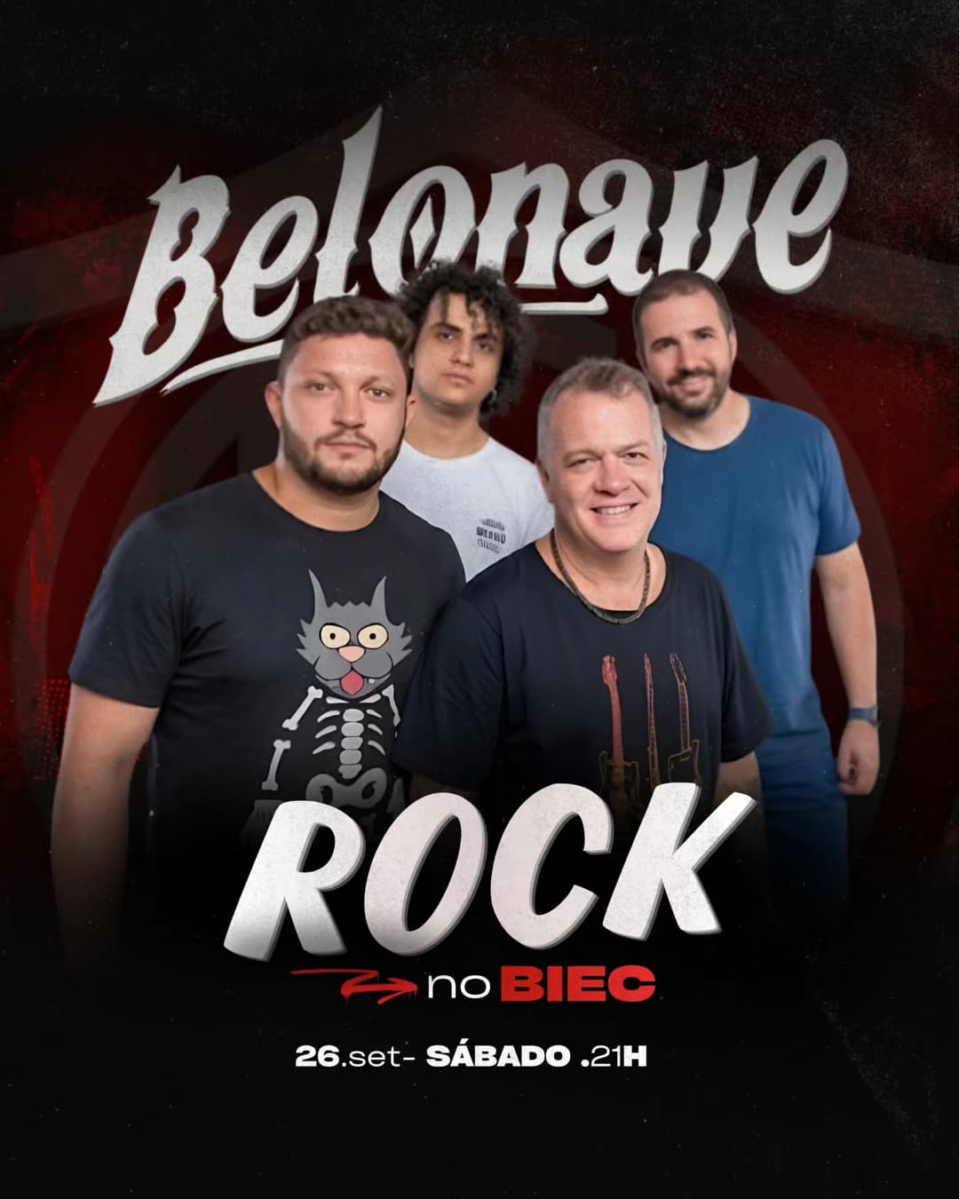 Flyer de Banda Belonave