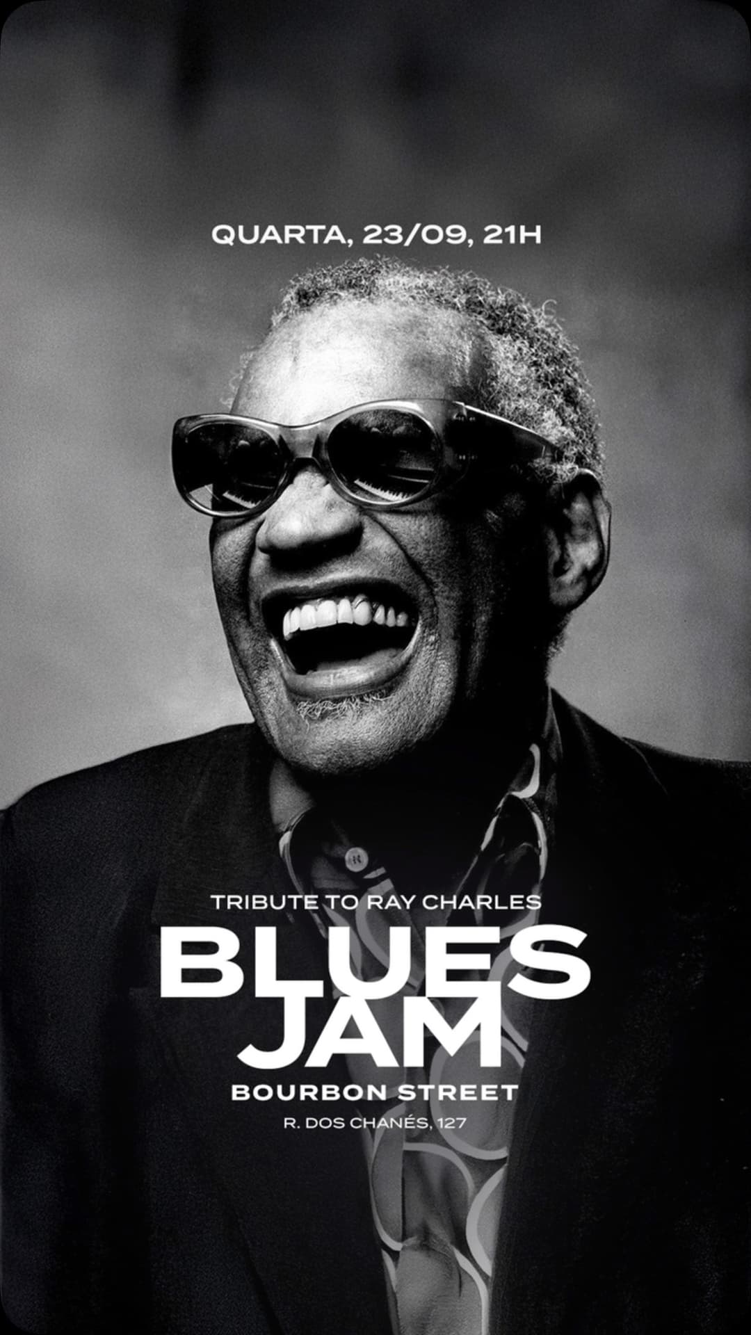 Flyer de Blues Jam SP e Jamilia Anderson