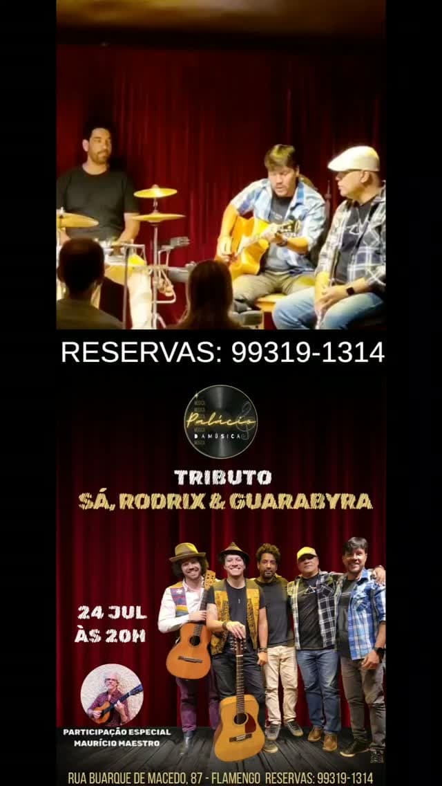 Flyer de Os Caminhos do Rock Rural