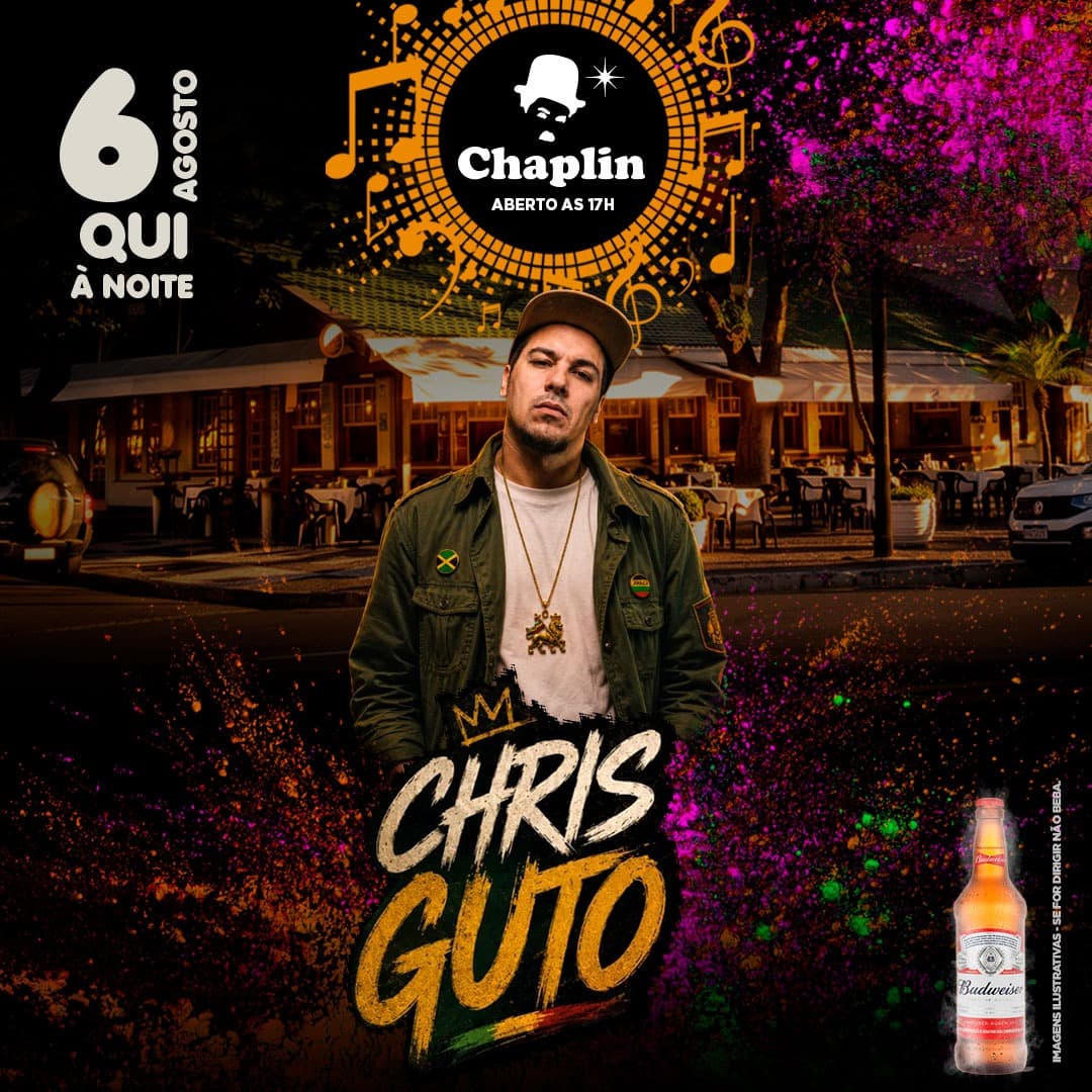 Flyer de Chris Guto