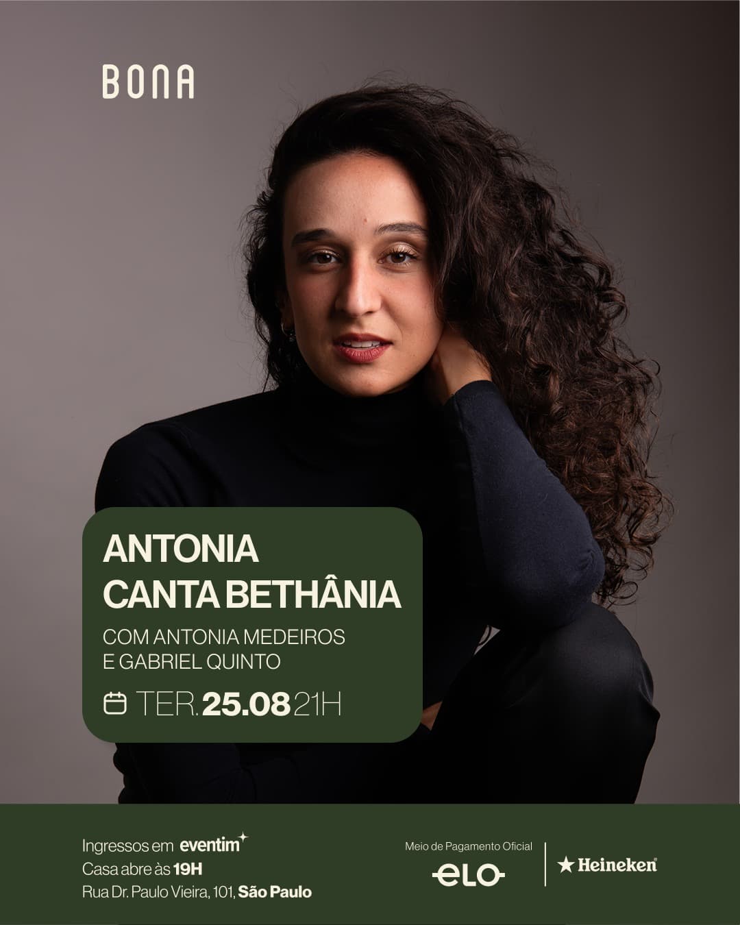Flyer de Antonia