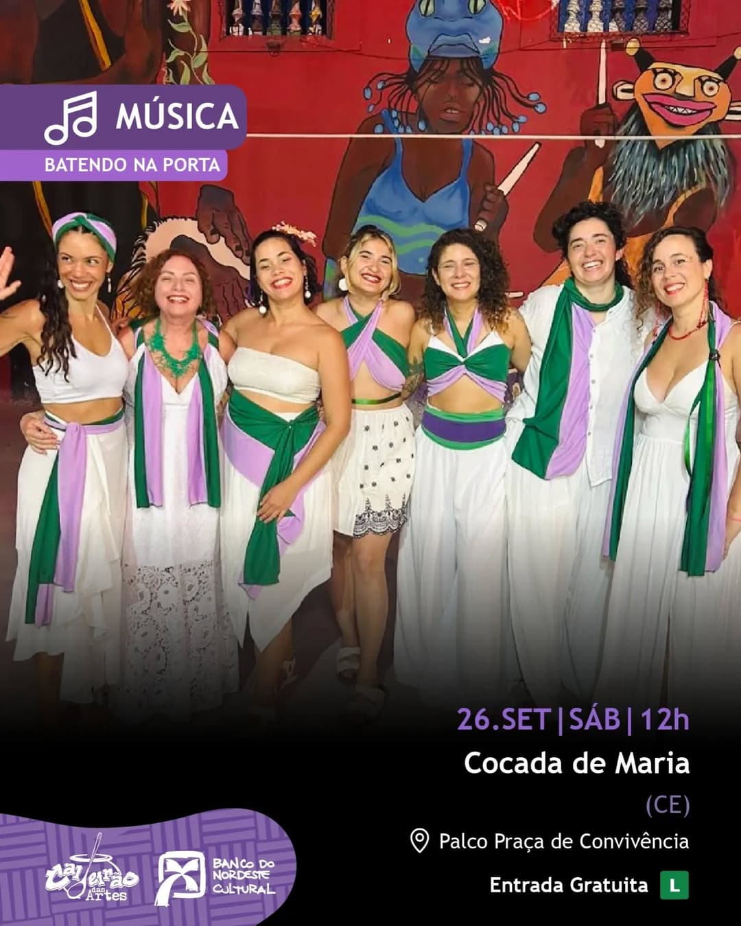 Flyer de Cocada de Maria