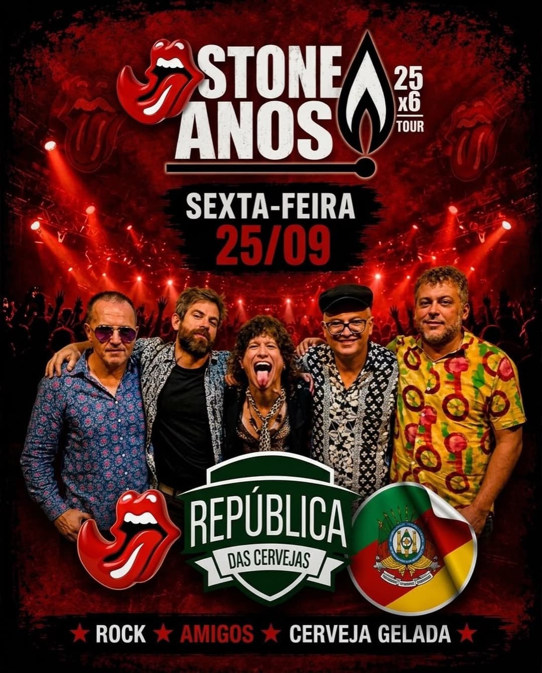 Flyer de Stoneanos