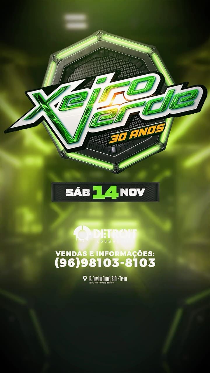 Flyer de Banda Xeiro Verde