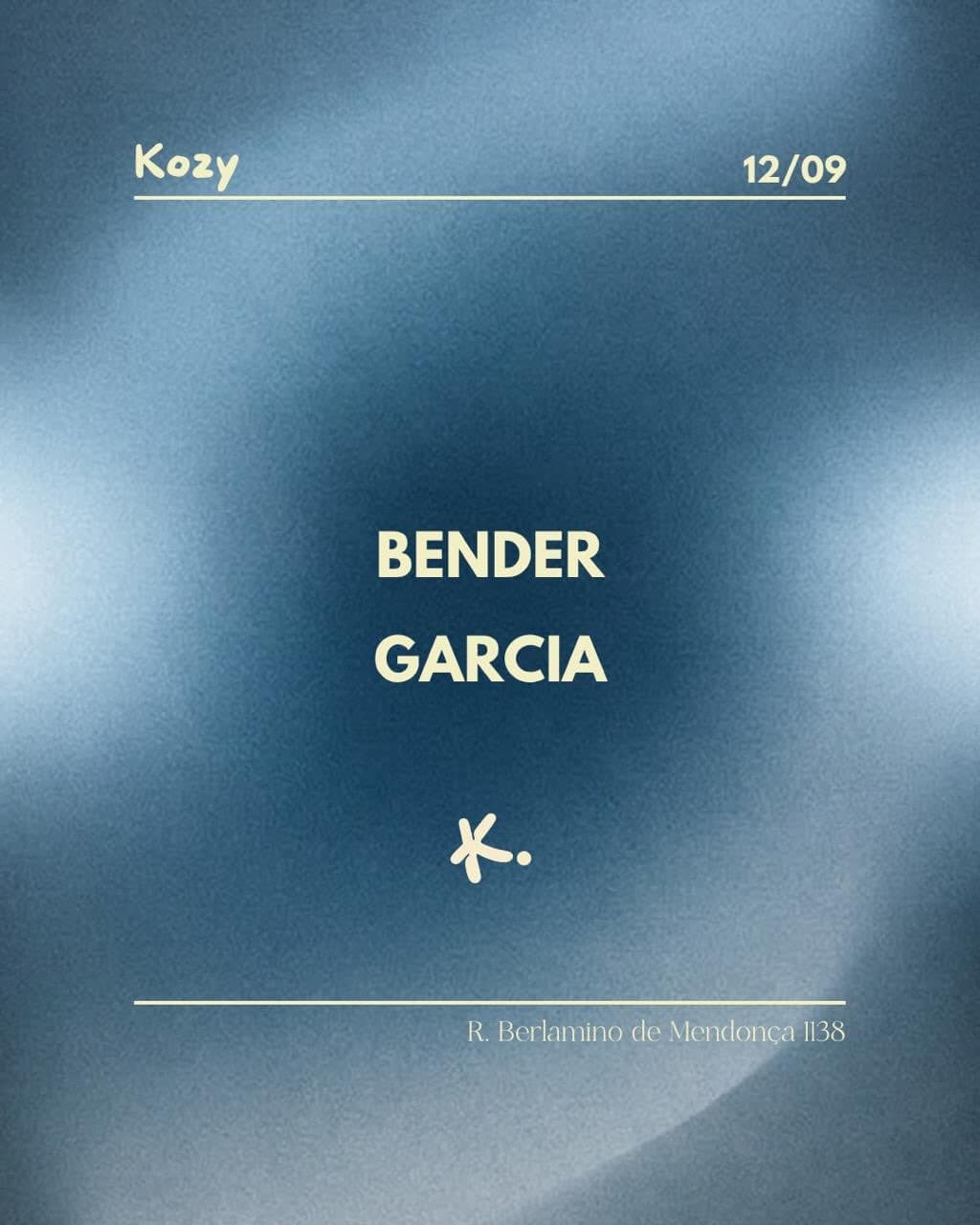 Flyer de Bender e luccasgarcia
