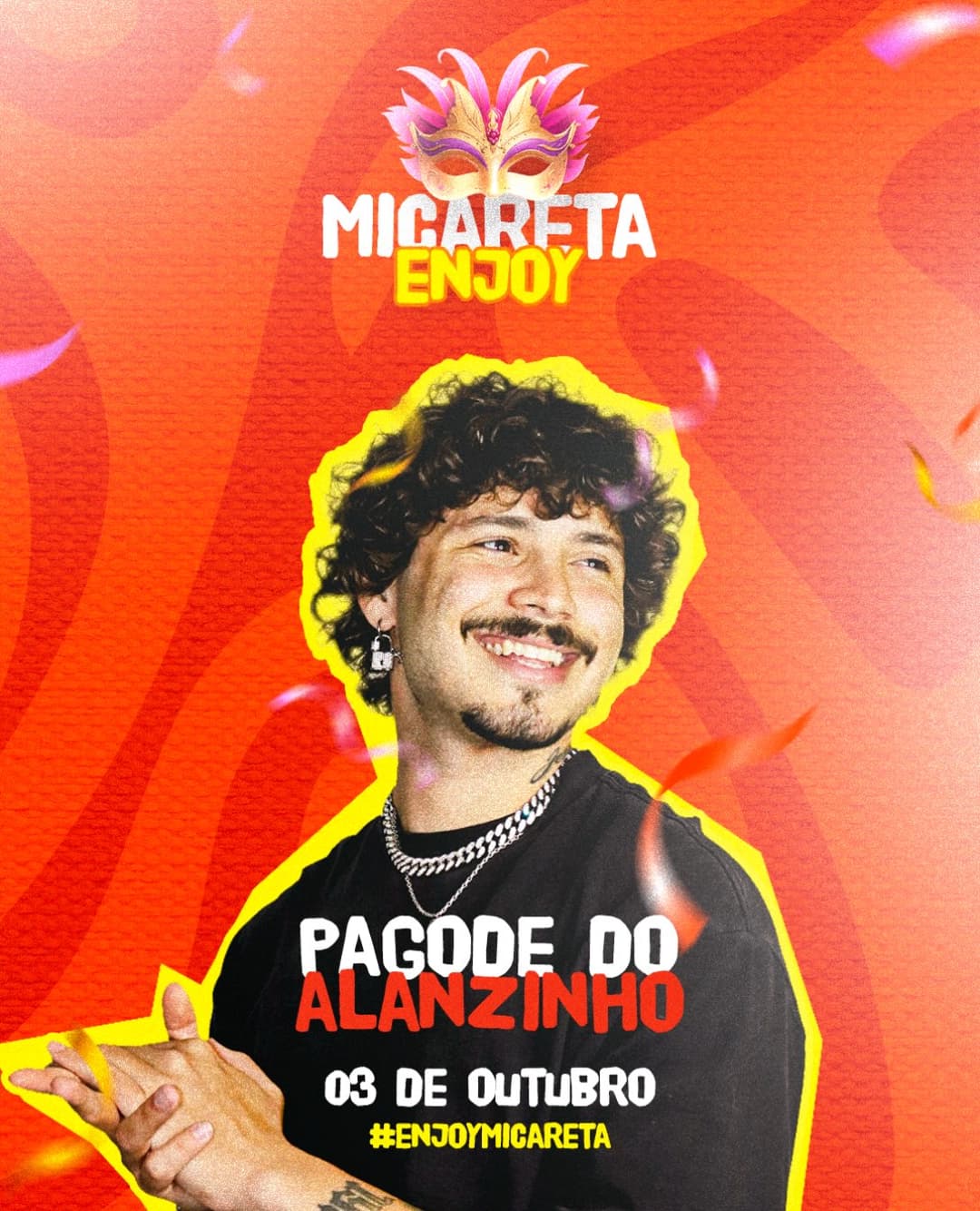 Flyer de Alanzinho