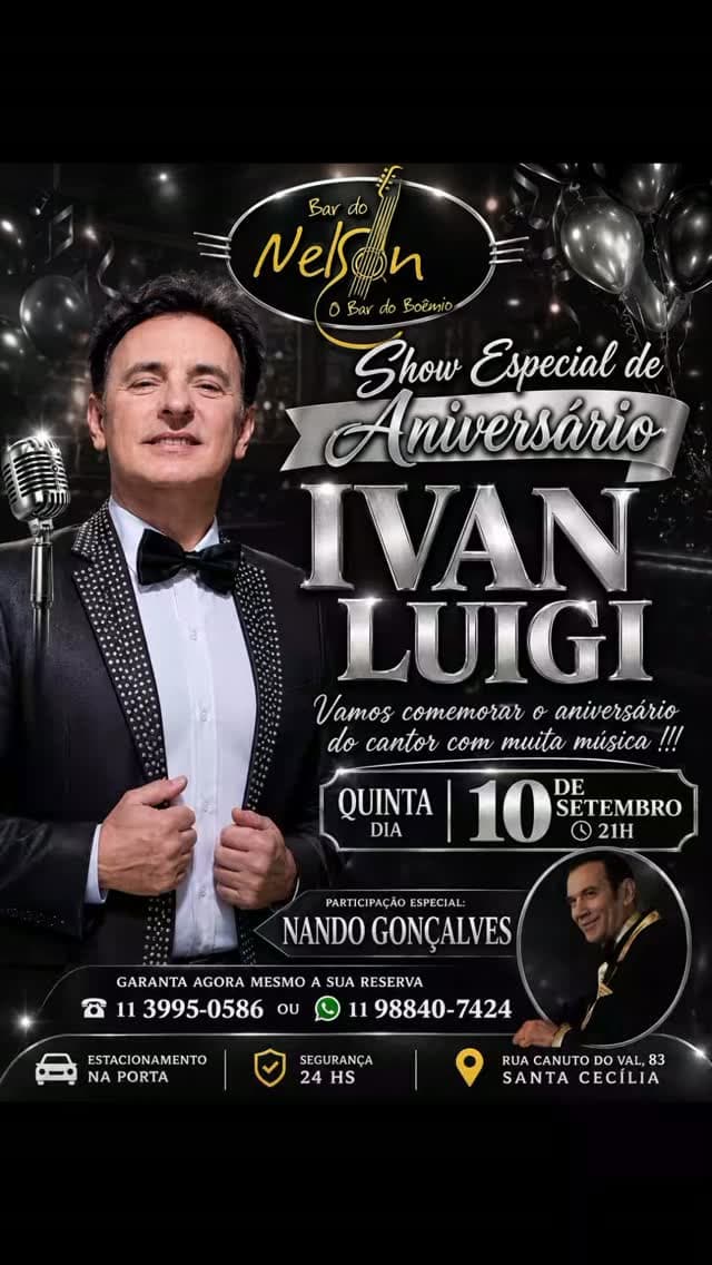 Flyer de Ivan Luigi
