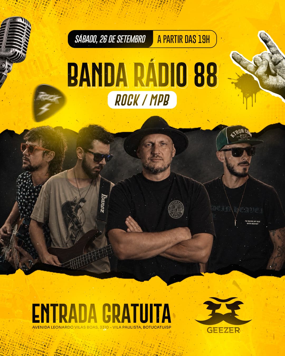 Flyer de Radio 88