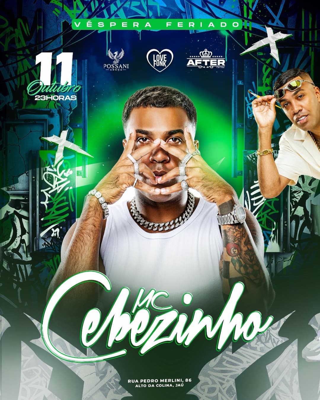 Flyer de mccebezinho