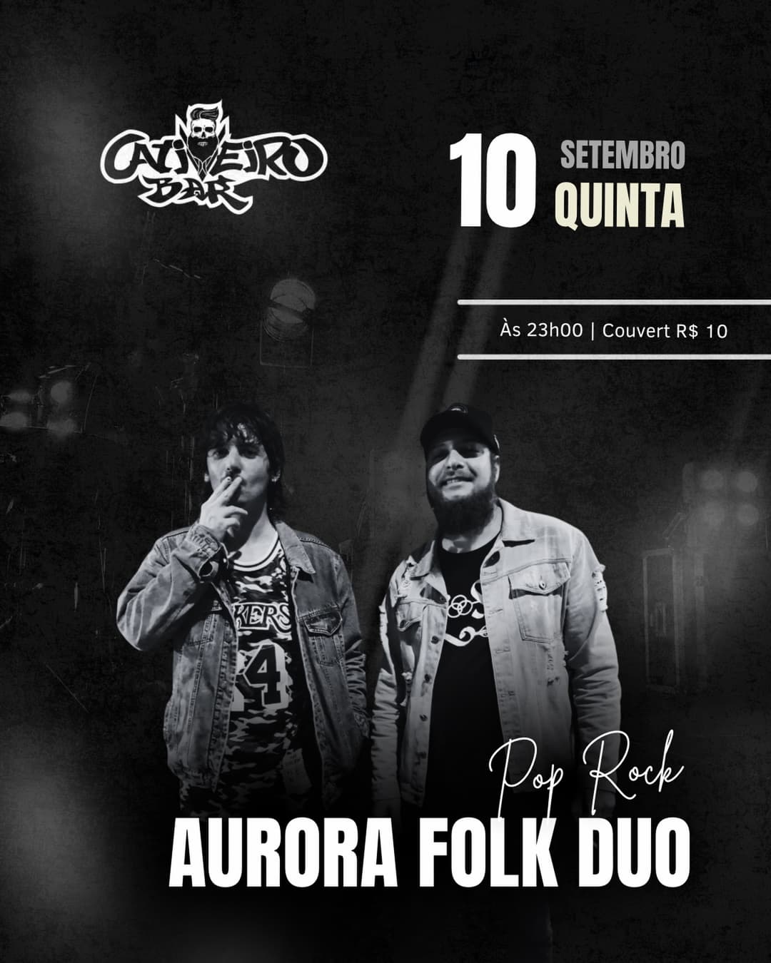 Flyer de Aurora Folk Duo