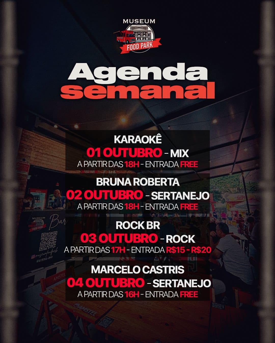 Flyer de Bruna Roberta