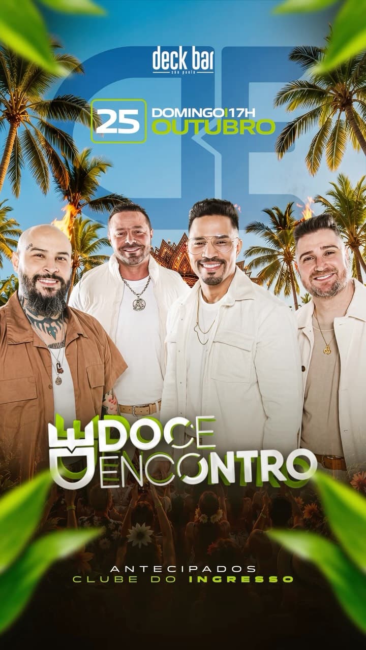 Flyer de Doce Encontro