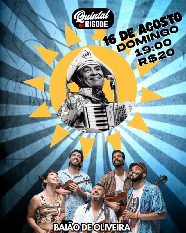Flyer de Baião de Oliveira