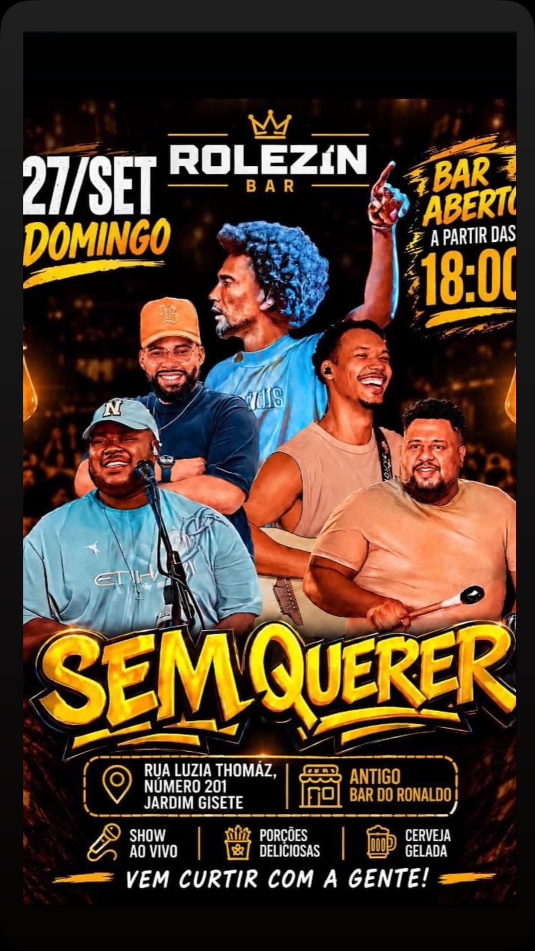 Flyer de Sem Querer