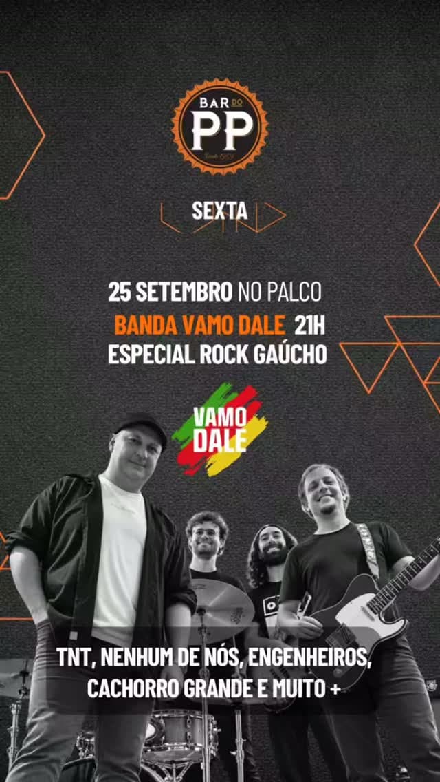 Flyer de Banda Vamo Dale