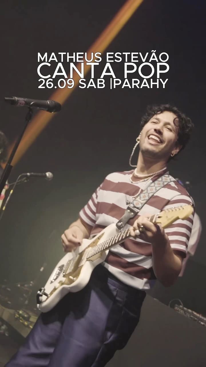 Flyer de Matheus Estevão