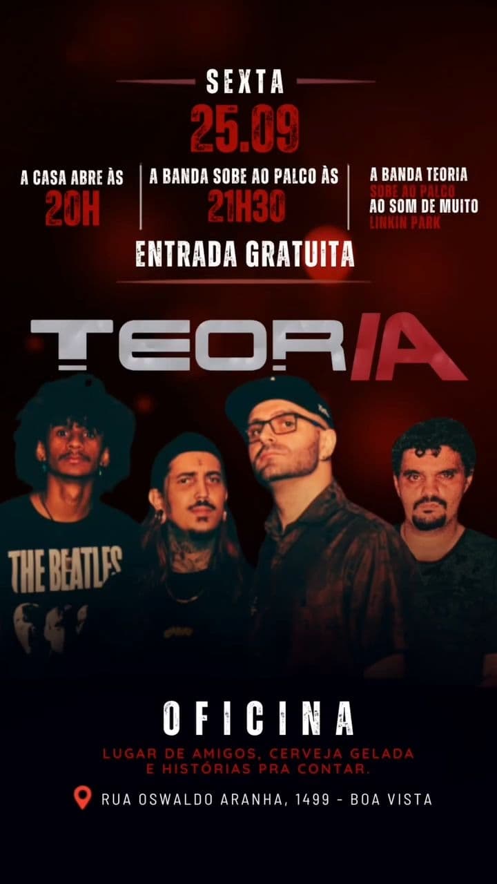 Flyer de TeorIA