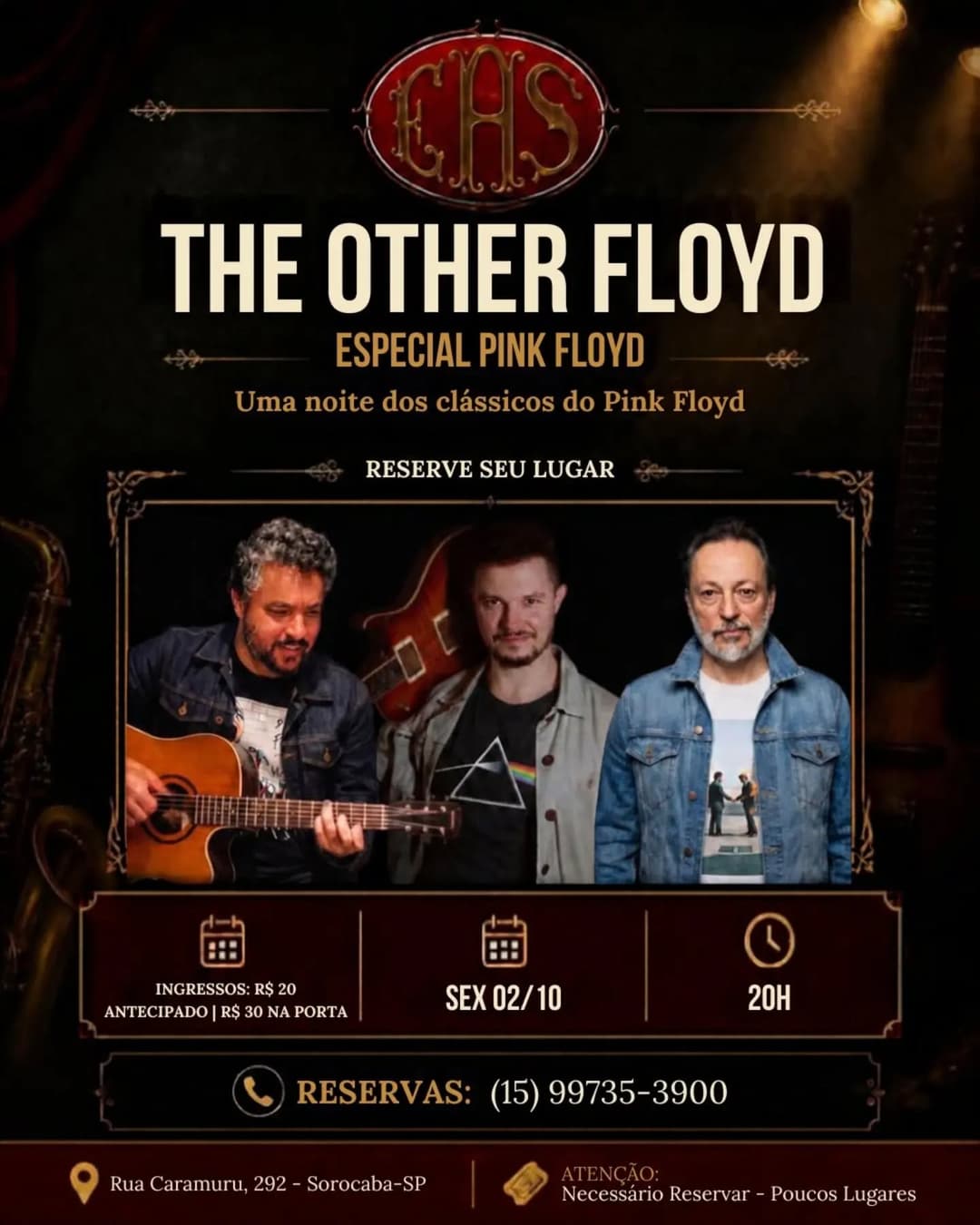 Flyer de The Other Floyd