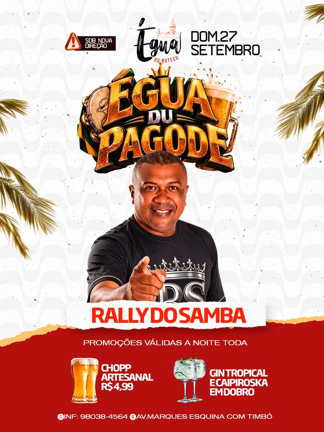 Flyer de RALLY DO SAMBA
