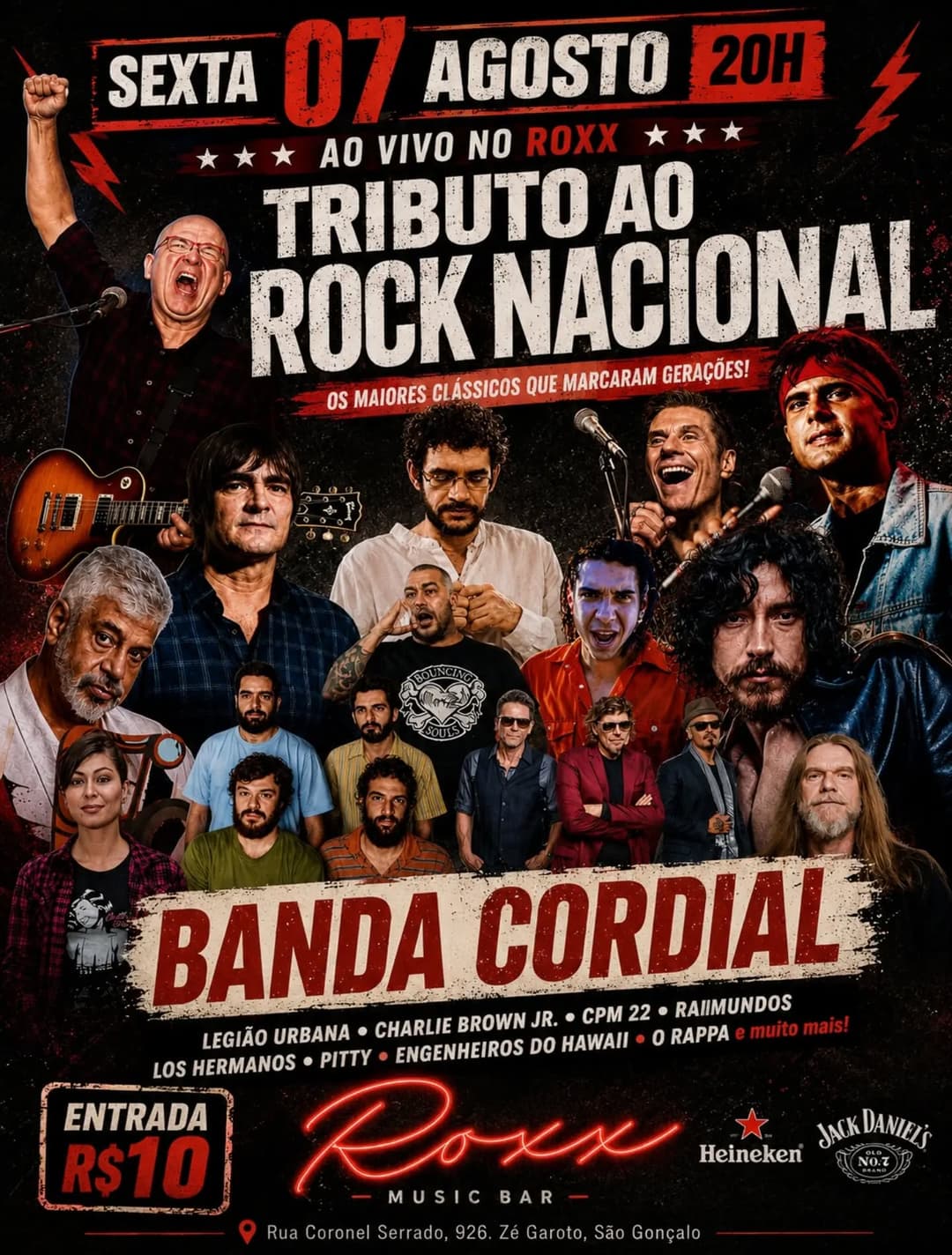 Flyer de Banda Cordial