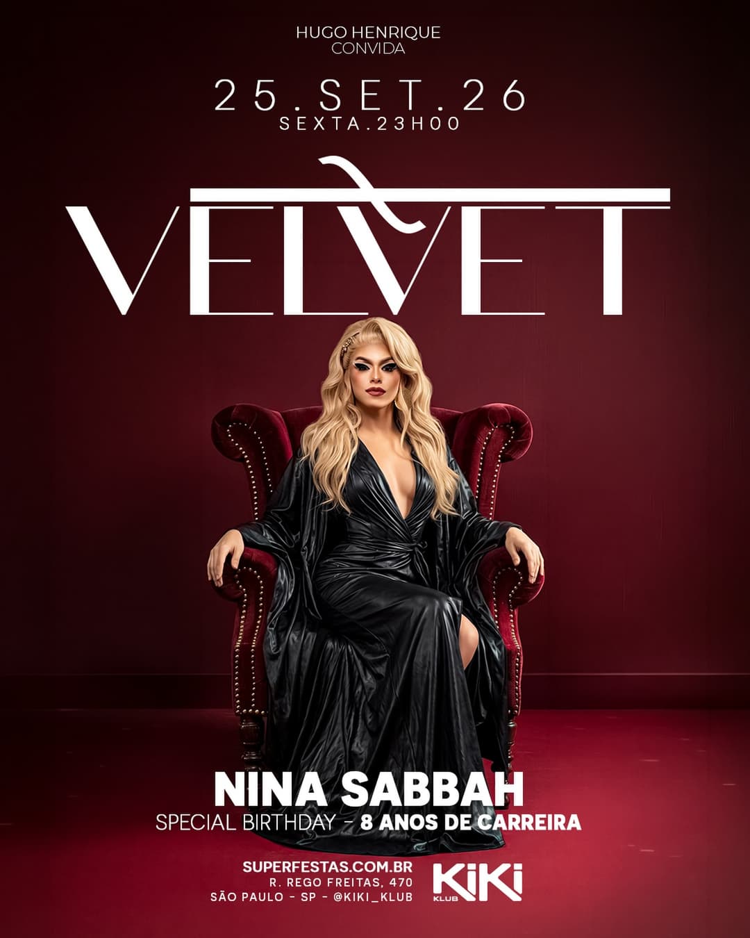 Flyer de Nina Sabbah