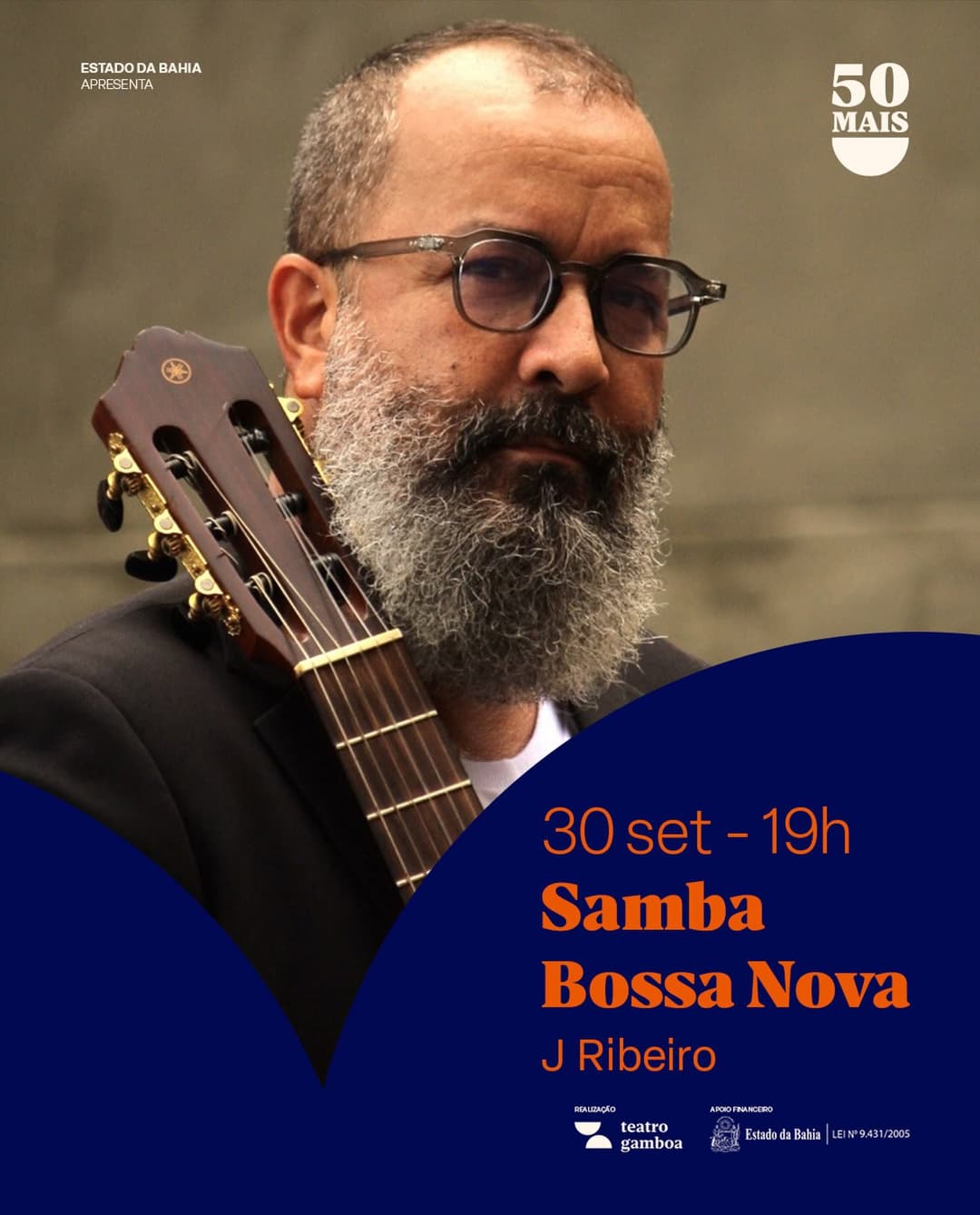 Flyer de J Ribeiro e Marco de Carvalho